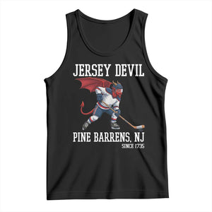 Pine Barrens New Jersey Devil Tank Top Gothic Horror Ice Hockey Gift TS12 Black Print Your Wear