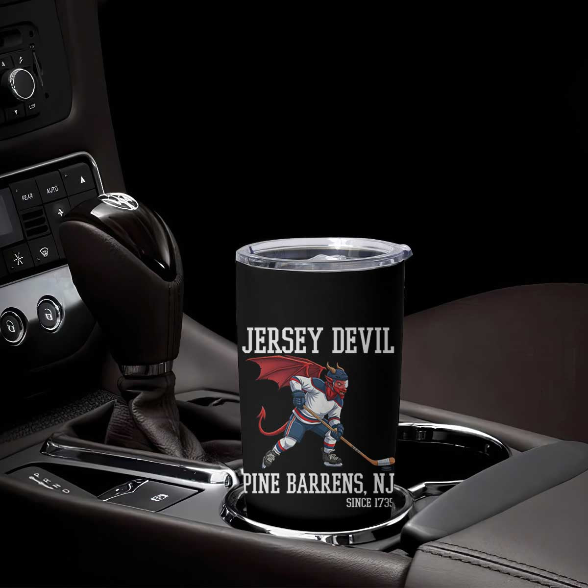 Pine Barrens New Jersey Devil Tumbler Cup Gothic Horror Ice Hockey Gift TS12 Print Your Wear