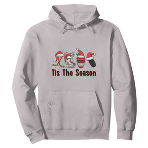 Funny Ice Hockey Christmas Gift Hoodie Tis The Season TS12 Ice Gray Print Your Wear