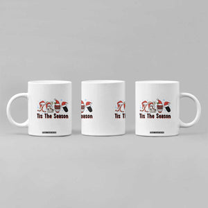 Funny Ice Hockey Christmas Gift Coffee Mug Tis The Season TS12 Print Your Wear