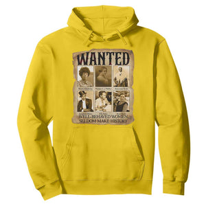 Well Behaved Women Seldom Make History Hoodie Vintage Feminist Poster TS12 Daisy Print Your Wear