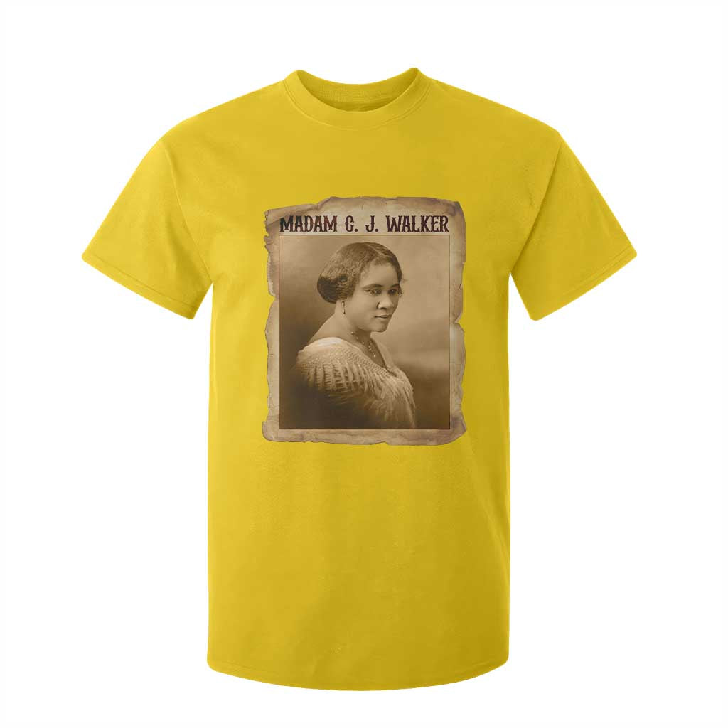 Madam CJ Walker T Shirt For Kid Female Empowerment History Gift TS12 Daisy Print Your Wear