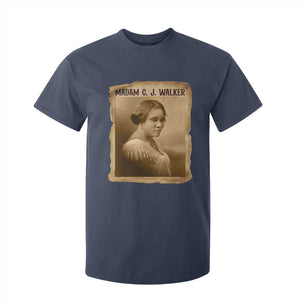 Madam CJ Walker T Shirt For Kid Female Empowerment History Gift TS12 Navy Print Your Wear