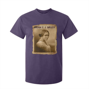 Madam CJ Walker T Shirt For Kid Female Empowerment History Gift TS12 Purple Print Your Wear