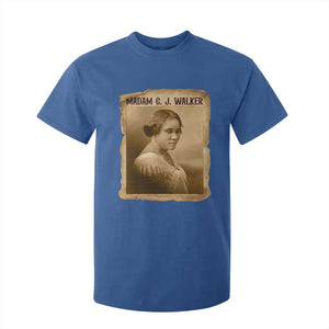 Madam CJ Walker T Shirt For Kid Female Empowerment History Gift TS12 Royal Blue Print Your Wear