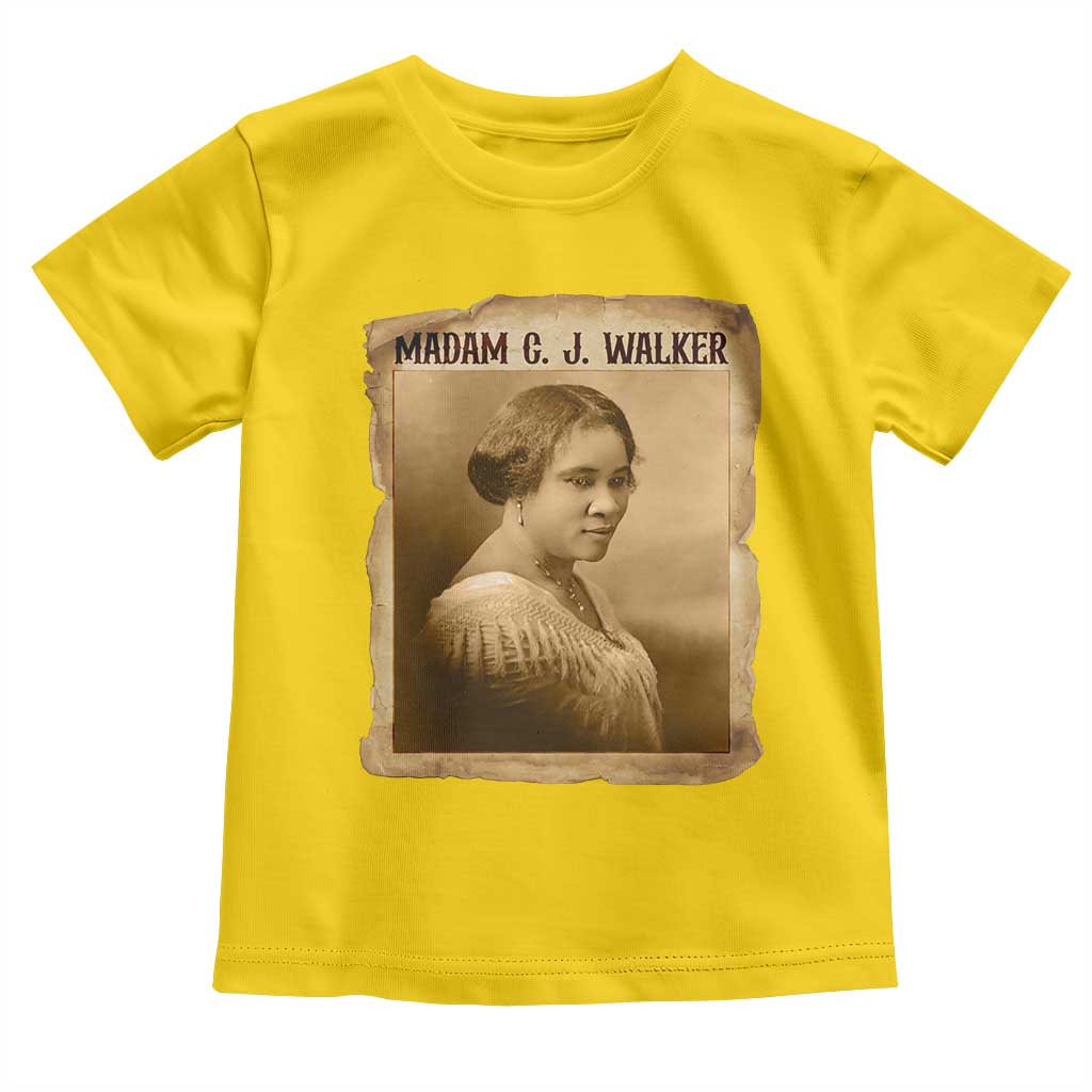 Madam CJ Walker Toddler T Shirt Female Empowerment History Gift TS12 Daisy Print Your Wear