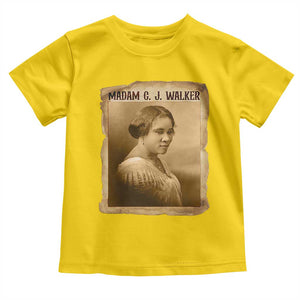 Madam CJ Walker Toddler T Shirt Female Empowerment History Gift TS12 Daisy Print Your Wear