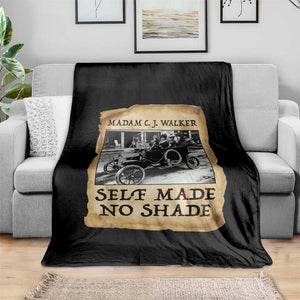 Madam CJ Walker Self Made Millionaire Throw Blanket Strong Black Woman Leader TS12 Print Your Wear