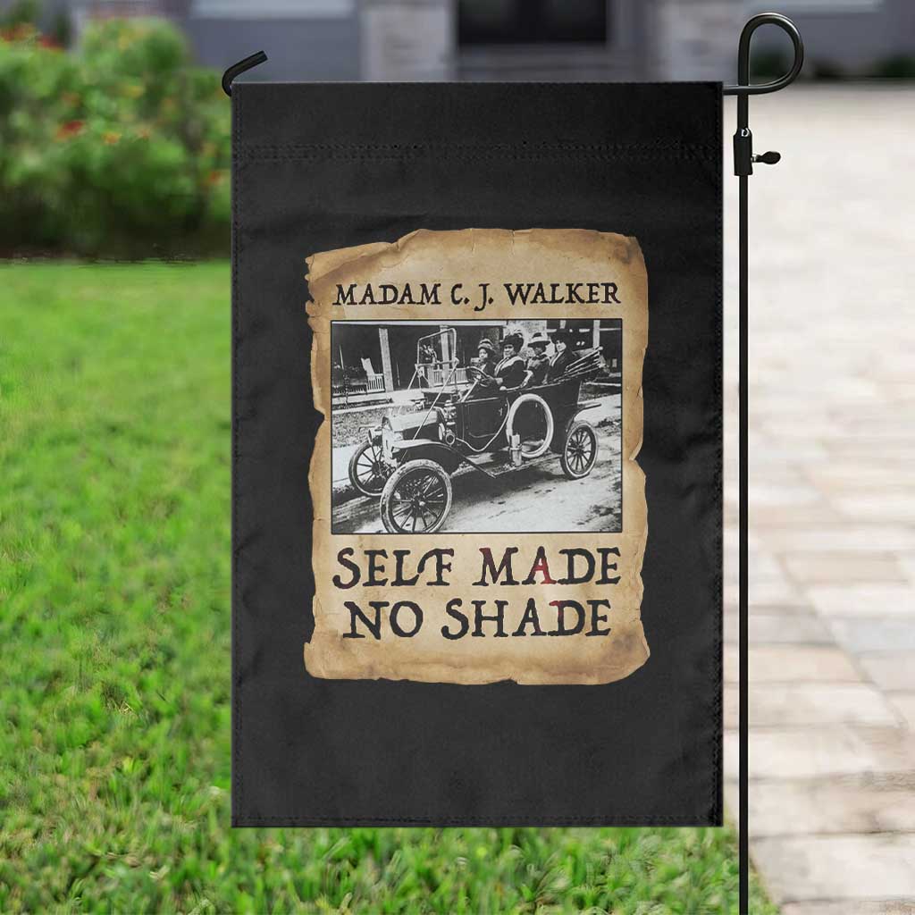 Madam CJ Walker Self Made Millionaire Garden Flag Strong Black Woman Leader TS12 Print Your Wear