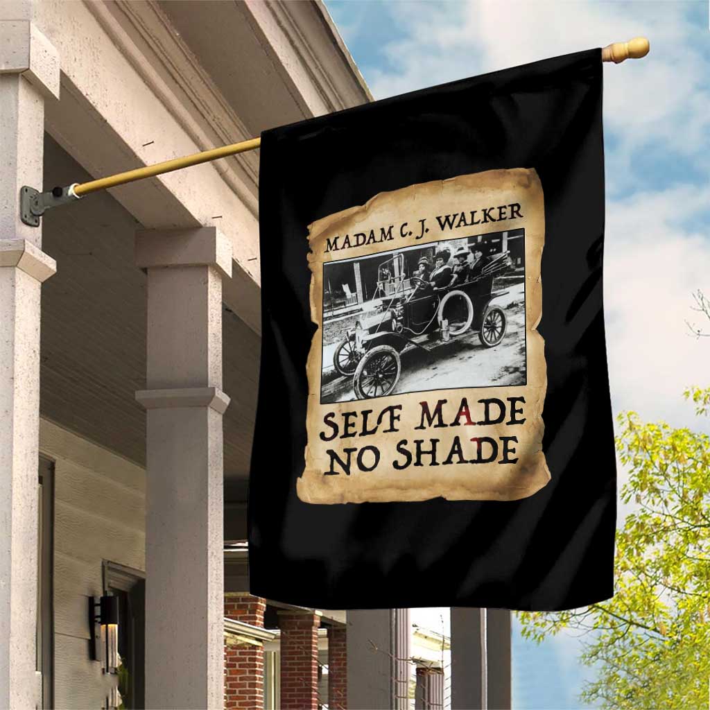 Madam CJ Walker Self Made Millionaire Garden Flag Strong Black Woman Leader TS12 Print Your Wear