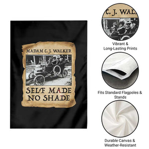 Madam CJ Walker Self Made Millionaire Garden Flag Strong Black Woman Leader TS12 Print Your Wear