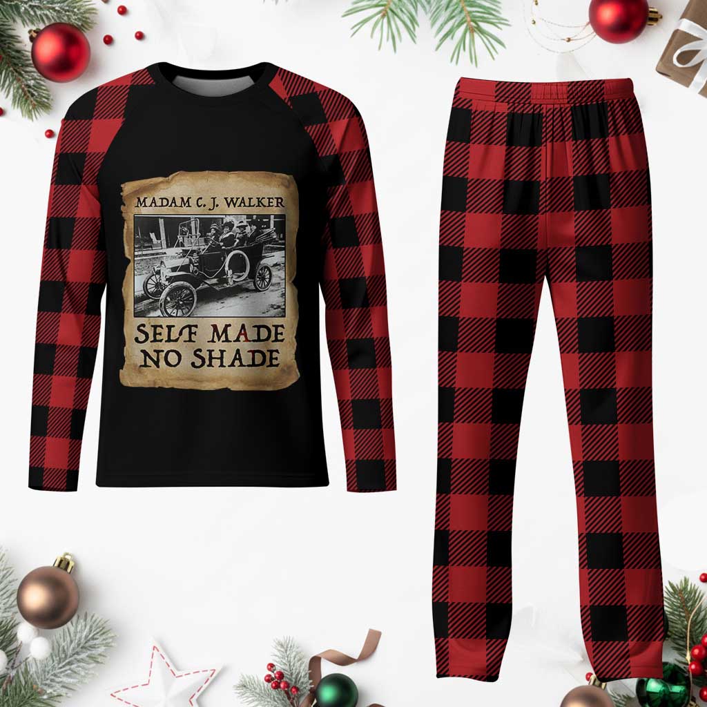 Madam CJ Walker Self Made Millionaire Plaid Pajama Set Strong Black Woman Leader TS12 Buffalo Plaid Print Your Wear