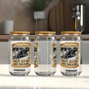 Madam CJ Walker Self Made Millionaire Glass Can Strong Black Woman Leader TS12 Print Your Wear