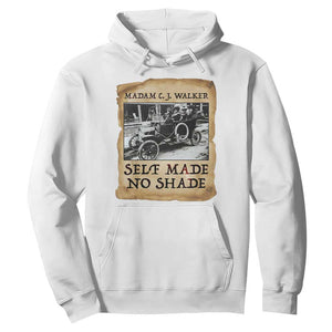 Madam CJ Walker Self Made Millionaire Hoodie Strong Black Woman Leader TS12 White Print Your Wear
