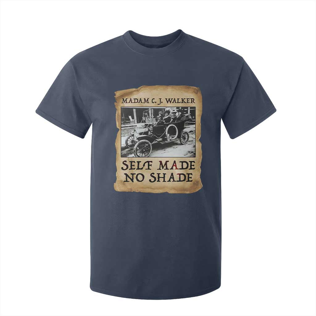 Madam CJ Walker Self Made Millionaire T Shirt For Kid Strong Black Woman Leader TS12 Navy Print Your Wear