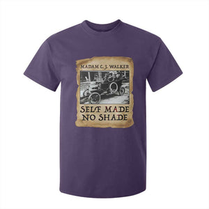 Madam CJ Walker Self Made Millionaire T Shirt For Kid Strong Black Woman Leader TS12 Purple Print Your Wear