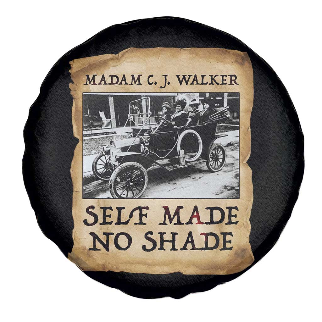 Madam CJ Walker Self Made Millionaire Spare Tire Cover Strong Black Woman Leader TS12 Print Your Wear