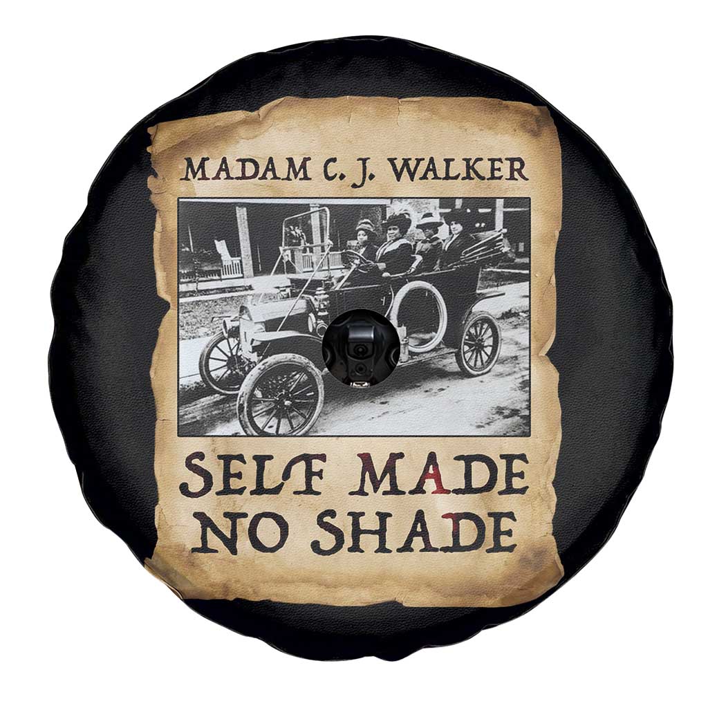 Madam CJ Walker Self Made Millionaire Spare Tire Cover Strong Black Woman Leader TS12 Print Your Wear