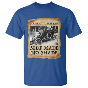 Madam CJ Walker Self Made Millionaire T Shirt Strong Black Woman Leader TS12 Royal Blue Print Your Wear