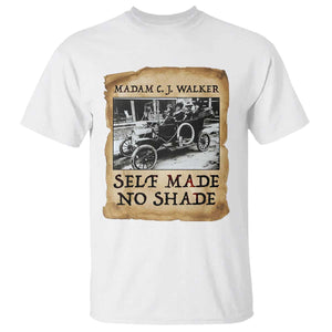 Madam CJ Walker Self Made Millionaire T Shirt Strong Black Woman Leader TS12 White Print Your Wear
