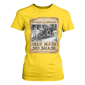 Madam CJ Walker Self Made Millionaire T Shirt For Women Strong Black Woman Leader TS12 Daisy Print Your Wear