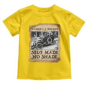 Madam CJ Walker Self Made Millionaire Toddler T Shirt Strong Black Woman Leader TS12 Daisy Print Your Wear