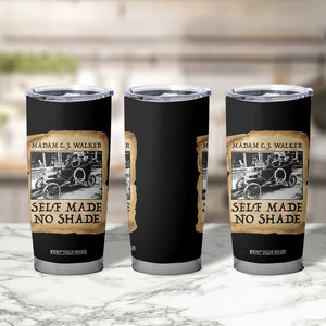 Madam CJ Walker Self Made Millionaire Tumbler Cup Strong Black Woman Leader TS12 Print Your Wear