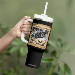 Madam CJ Walker Self Made Millionaire Tumbler With Handle Strong Black Woman Leader TS12 Print Your Wear