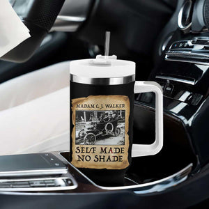 Madam CJ Walker Self Made Millionaire Tumbler With Handle Strong Black Woman Leader TS12 Print Your Wear