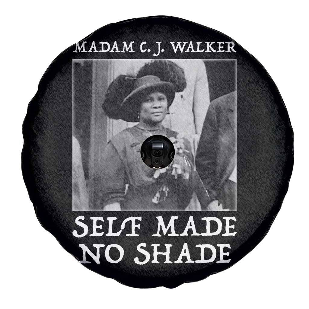 Madam CJ Walker Spare Tire Cover Self Made No Shade Female Empowerment TS12 Print Your Wear
