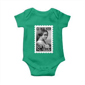 Madam CJ Walker Baby Onesie Strong Black Woman Leader TS12 Irish Green Print Your Wear