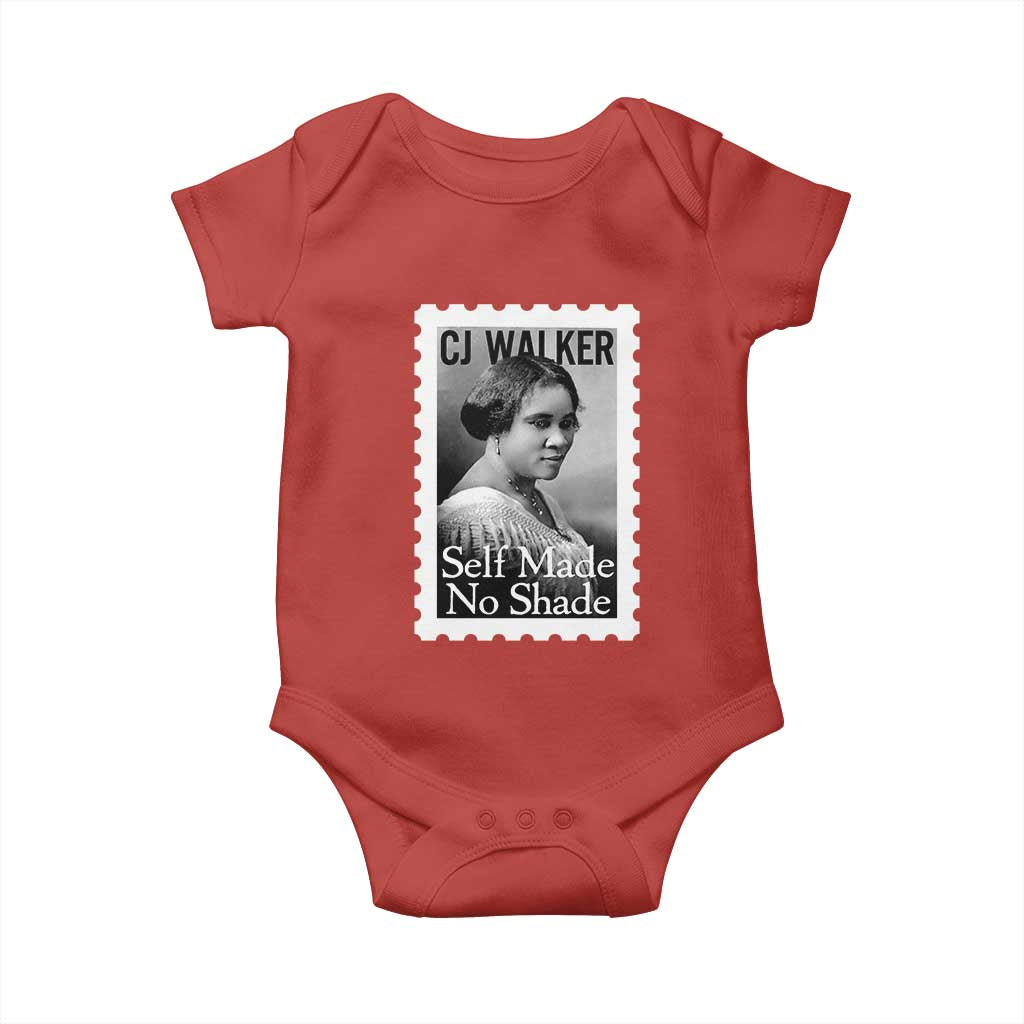 Madam CJ Walker Baby Onesie Strong Black Woman Leader TS12 Red Print Your Wear