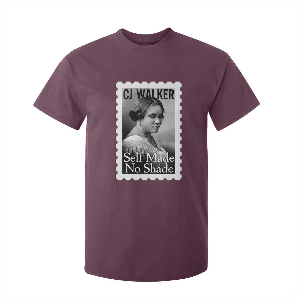 Madam CJ Walker T Shirt For Kid Strong Black Woman Leader TS12 Maroon Print Your Wear