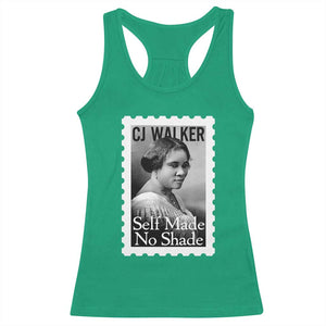 Madam CJ Walker Racerback Tank Top Strong Black Woman Leader TS12 Irish Green Print Your Wear