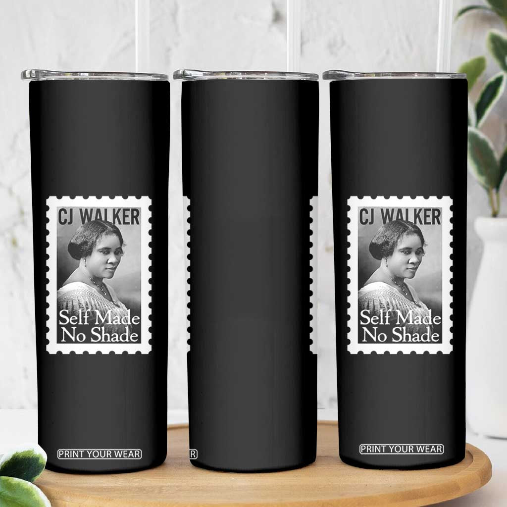 Madam CJ Walker Skinny Tumbler Strong Black Woman Leader TS12 Print Your Wear