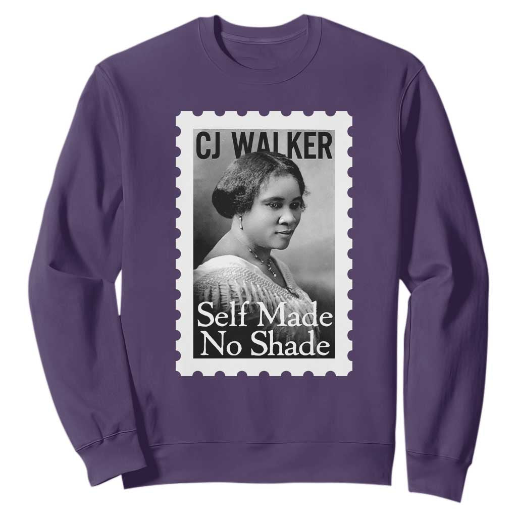 Madam CJ Walker Sweatshirt Strong Black Woman Leader TS12 Purple Print Your Wear