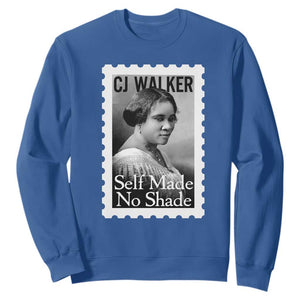 Madam CJ Walker Sweatshirt Strong Black Woman Leader TS12 Royal Blue Print Your Wear