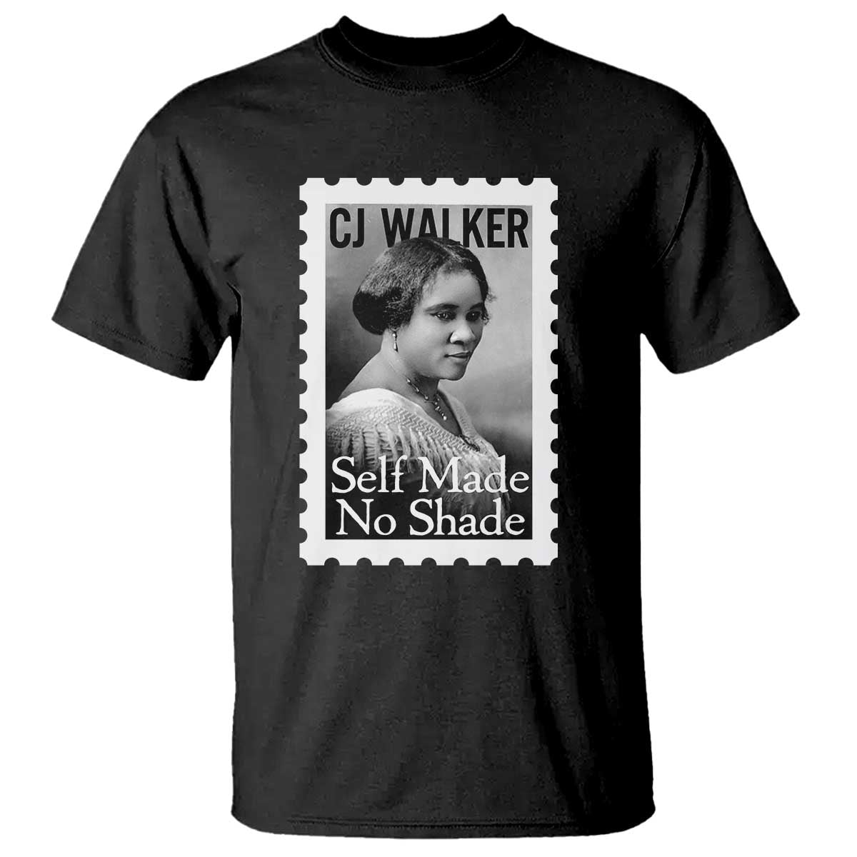 Madam CJ Walker T Shirt Strong Black Woman Leader TS12 Black Print Your Wear