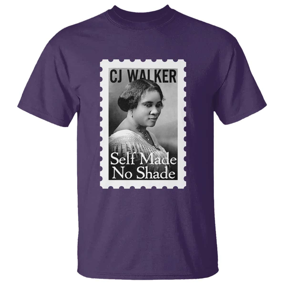 Madam CJ Walker T Shirt Strong Black Woman Leader TS12 Purple Print Your Wear