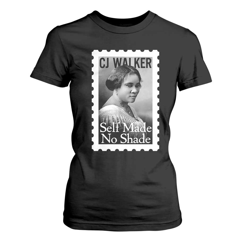 Madam CJ Walker T Shirt For Women Strong Black Woman Leader TS12 Black Print Your Wear