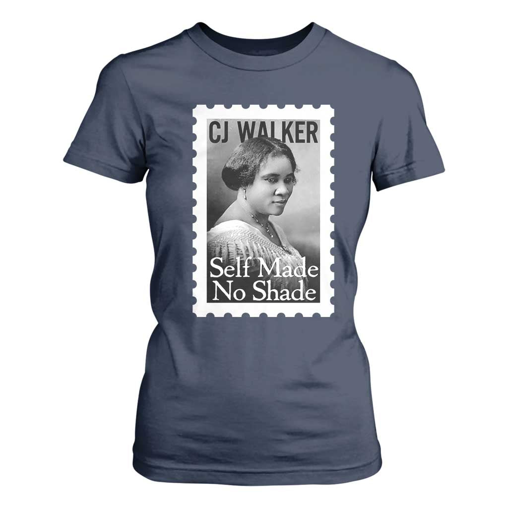 Madam CJ Walker T Shirt For Women Strong Black Woman Leader TS12 Navy Print Your Wear