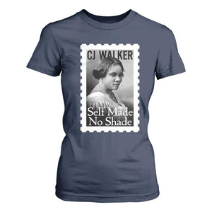 Madam CJ Walker T Shirt For Women Strong Black Woman Leader TS12 Navy Print Your Wear