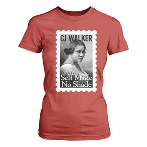 Madam CJ Walker T Shirt For Women Strong Black Woman Leader TS12 Red Print Your Wear