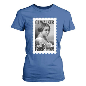 Madam CJ Walker T Shirt For Women Strong Black Woman Leader TS12 Royal Blue Print Your Wear
