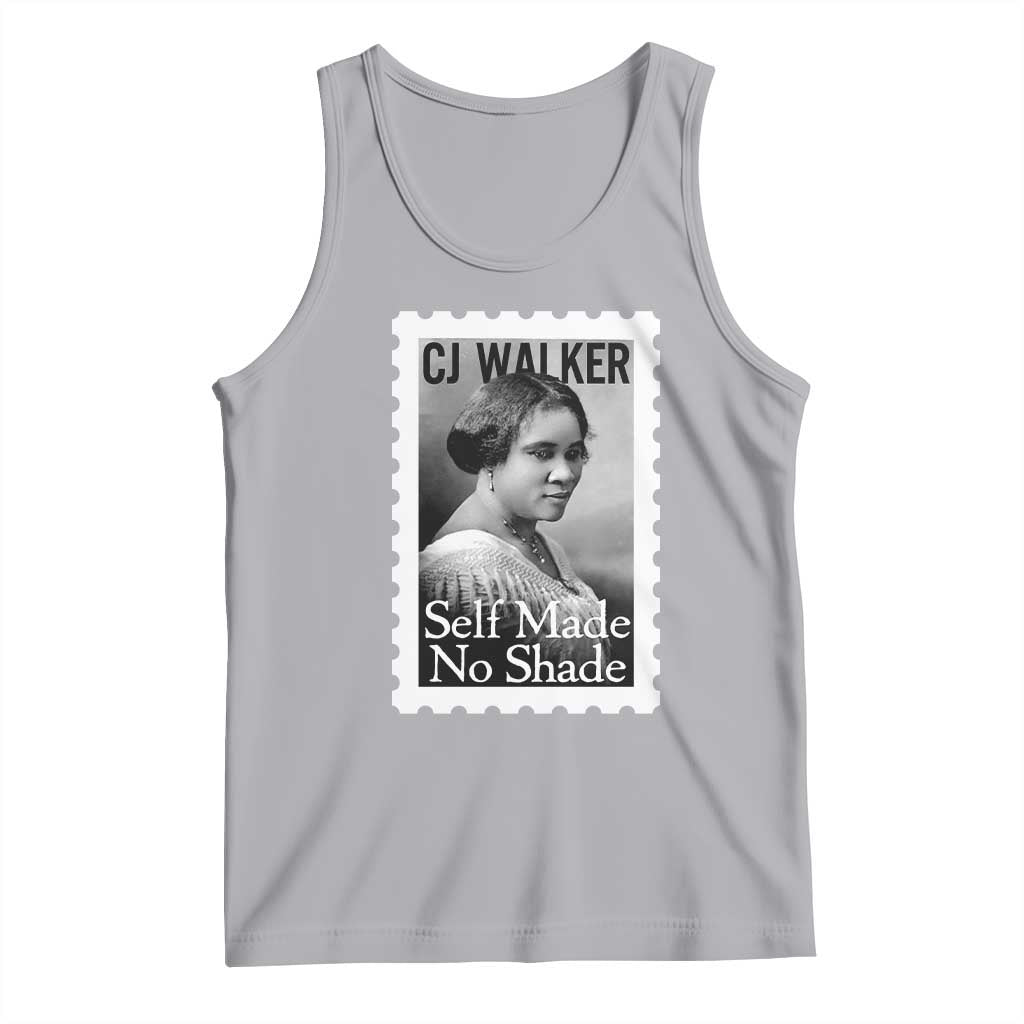 Madam CJ Walker Tank Top Strong Black Woman Leader TS12 Athletic Heather Print Your Wear