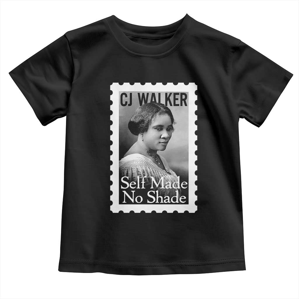 Madam CJ Walker Toddler T Shirt Strong Black Woman Leader TS12 Black Print Your Wear