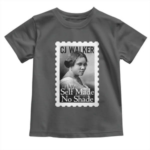 Madam CJ Walker Toddler T Shirt Strong Black Woman Leader TS12 Dark Heather Print Your Wear