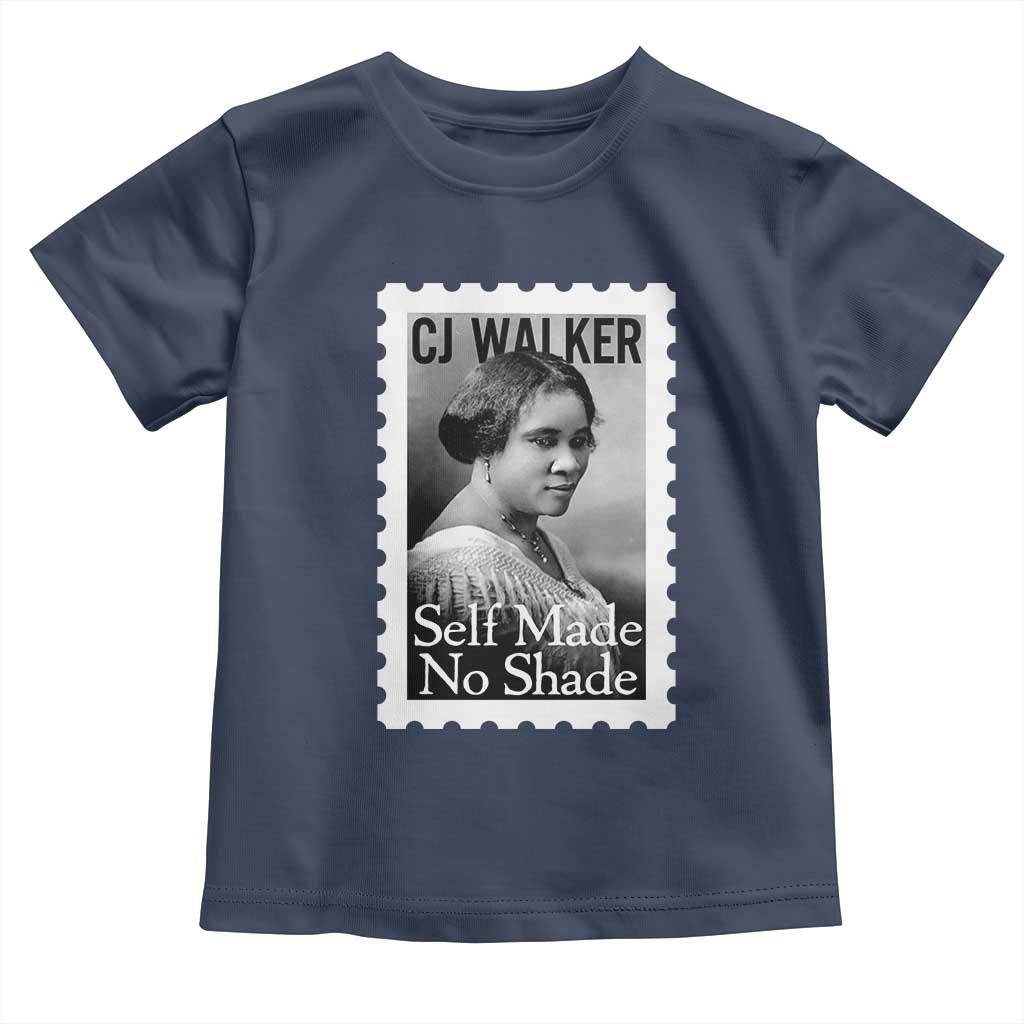 Madam CJ Walker Toddler T Shirt Strong Black Woman Leader TS12 Navy Print Your Wear