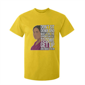 Madam CJ Walker Quote T Shirt For Kid Do Not Sit Down And Wait For Opportunities TS12 Daisy Print Your Wear