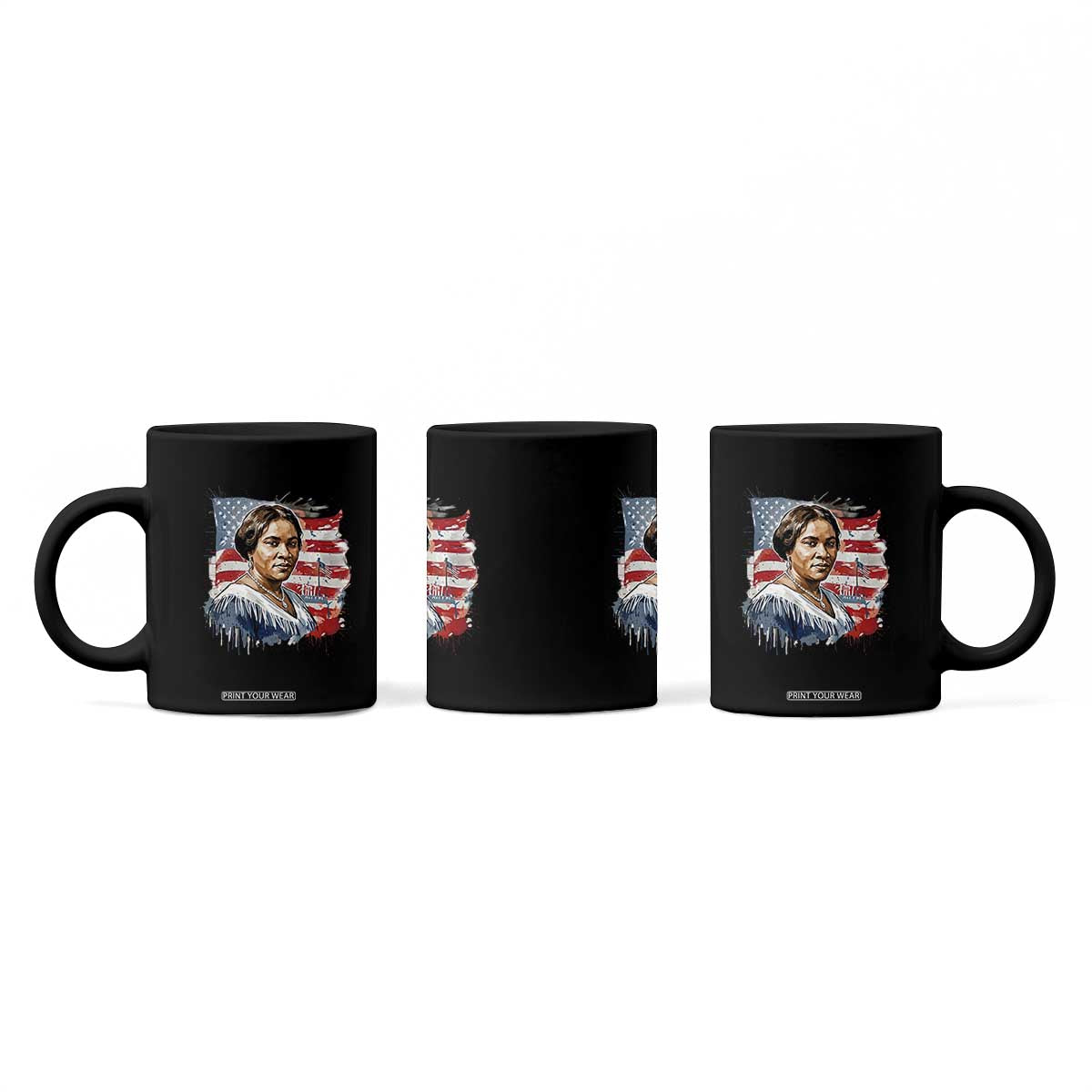 Madam CJ Walker Patriotic Coffee Mug Strong Black Woman Leader TS12 Print Your Wear